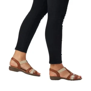 Remonte nu pieds sandales r3664 24 marron