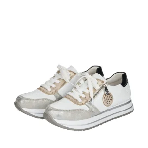 Rieker baskets n3512 blanc multicouleurs