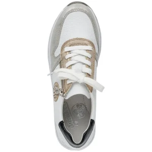Rieker baskets n3512 blanc multicouleurs