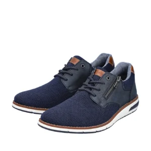 Rieker chaussures a lacets 11311 marine