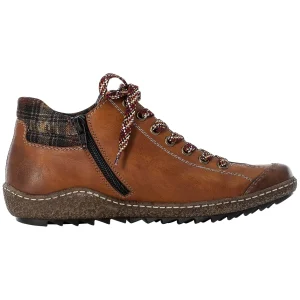 Rieker chaussures a lacets l7516 24 marron