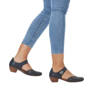 Rieker escarpins 43753 marine