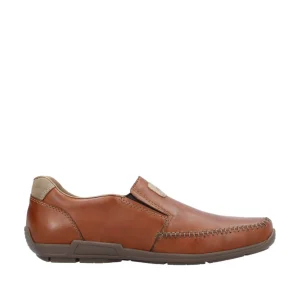 Rieker mocassins derbies 09053 marron