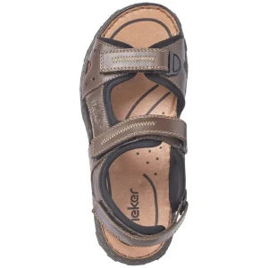 Rieker nu pieds et sandales 26061 marron