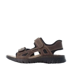 Rieker nu pieds et sandales 26761 marron