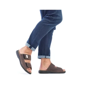 Rieker nu pieds et sandales 25590 marron