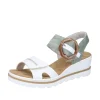 Rieker nu pieds sandales 67476 rouge