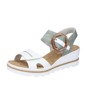 Rieker nu pieds sandales 67476 rouge