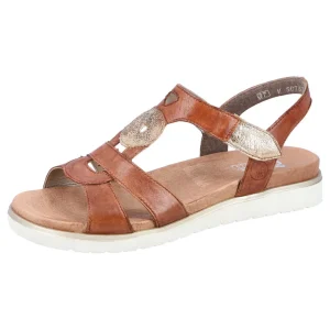 Rieker nu pieds sandales v5075 marron
