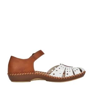 Rieker nu pieds sandales m1666 blanc