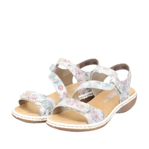 Rieker nu pieds sandales 659c7 blanc