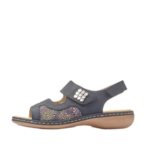 Rieker nu pieds sandales 65989 marine
