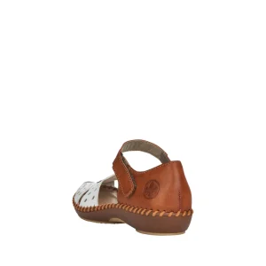 Rieker nu pieds sandales m1666 blanc