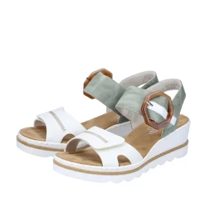 Rieker nu pieds sandales 67476 rouge