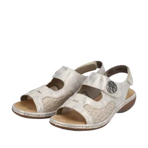 Rieker nu pieds sandales 65989 beige