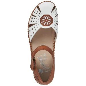 Rieker nu pieds sandales m1666 blanc