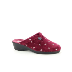 Soir et matin chaussons lisette bordeaux