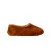 Soir et matin chaussons romane marron