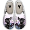 Verbenas chaussons york imprime