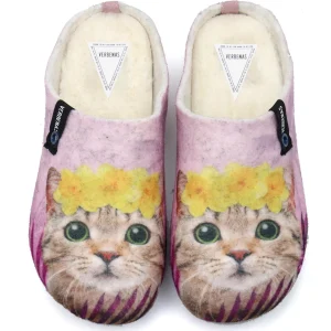 Verbenas chaussons york imprime