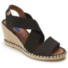 Verbenas nu pieds sandales diva noir