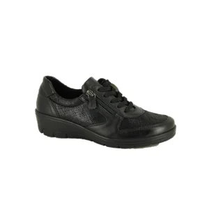 Altex chaussures a lacets marthe noir