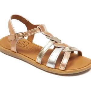 Bellamy nu pieds sandales unit marron