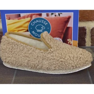 Chausse mouton chaussures a lacets lainey a beige