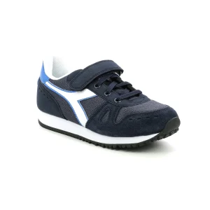 Diadora baskets et sneakers simple run bleu