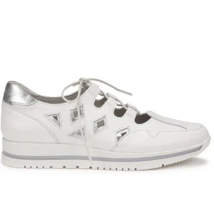 Dorking chaussures a lacets d8764 blanc