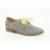 Fugitive chaussures a lacets helen argent