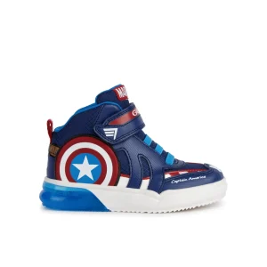 Geox baskets et sneakers j369yc marine multicouleurs