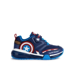Geox baskets et sneakers j36fec marine multicouleurs