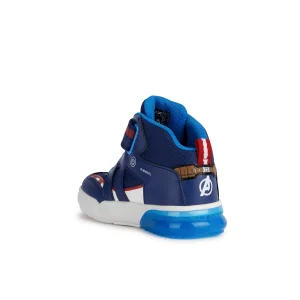 Geox baskets et sneakers j369yc marine multicouleurs