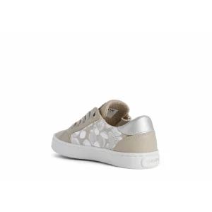 Geox baskets et sneakers j02d5b blanc hibiscus