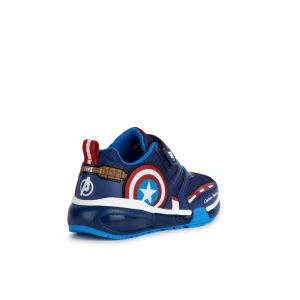Geox baskets et sneakers j36fec marine multicouleurs