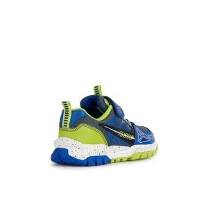 Geox baskets et sneakers j35axa bleu multicouleurs
