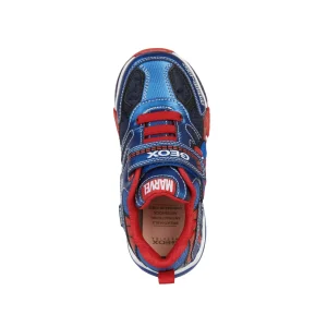 Geox baskets et sneakers j26feb bleu rouge