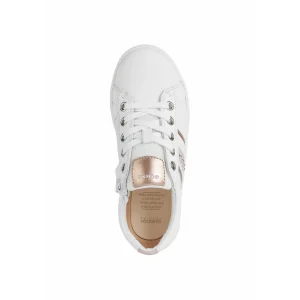 Geox baskets et sneakers j16euf blanc rose