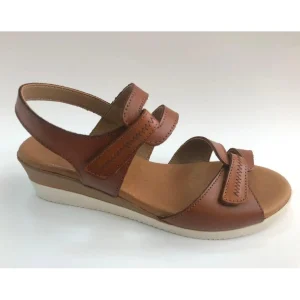 Jordana nu pieds sandales 681 marron