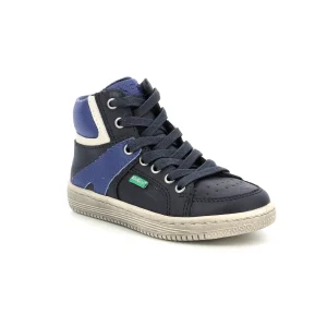 Kickers baskets et sneakers lowell marine multicouleurs
