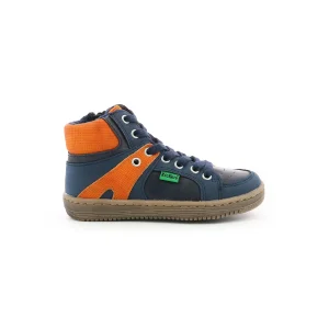 Kickers baskets et sneakers lowell marine multicouleurs