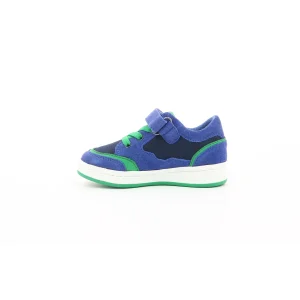 Kickers baskets et sneakers biskuit bleu