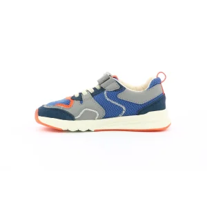 Kickers baskets et sneakers knakk bleu