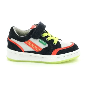 Kickers baskets et sneakers biskuit marine