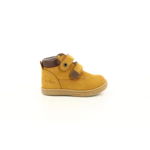 Kickers bottines tackeasy camel