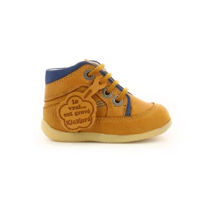 Kickers premiers pas biboy 2 marron
