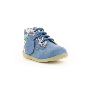 Kickers premiers pas bonzip 2 bleu