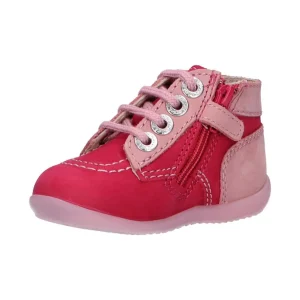 Kickers premiers pas bonzip 2 rose