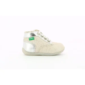 Kickers premiers pas bonzip 2 argent